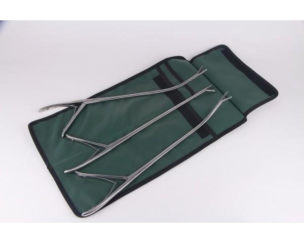 Set Forceps for displace, in case